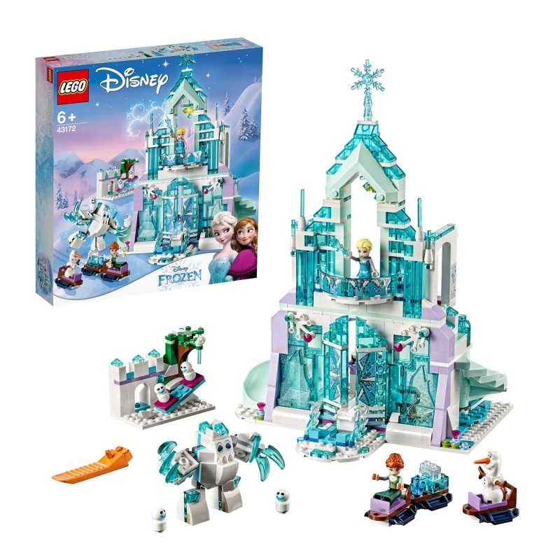 Lego Disney Frozen 43172 Magico Castello di Ghiaccio di Elsa 6 anni+