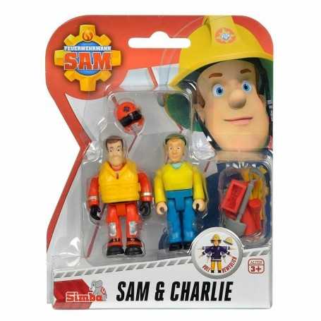Sam il Pompiere Personaggi Sam & Charlie 109257651 Simba 3a+