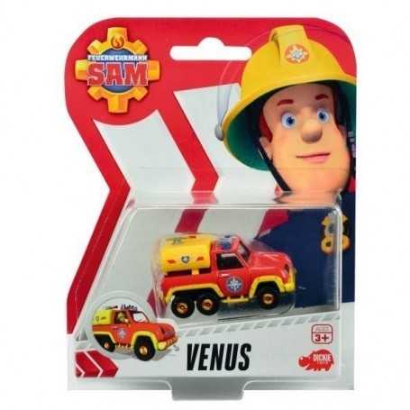 Sam il Pompiere Venus Veicolo in Metallo 7cm 203091000 Dickie 3 Anni+