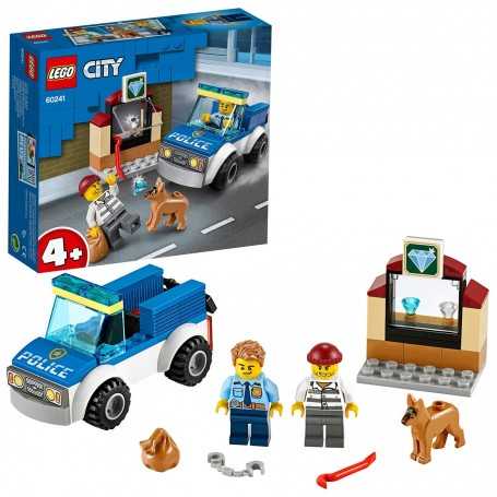 Lego City 60241 Unità Cinofila della Polizia 4 Anni+