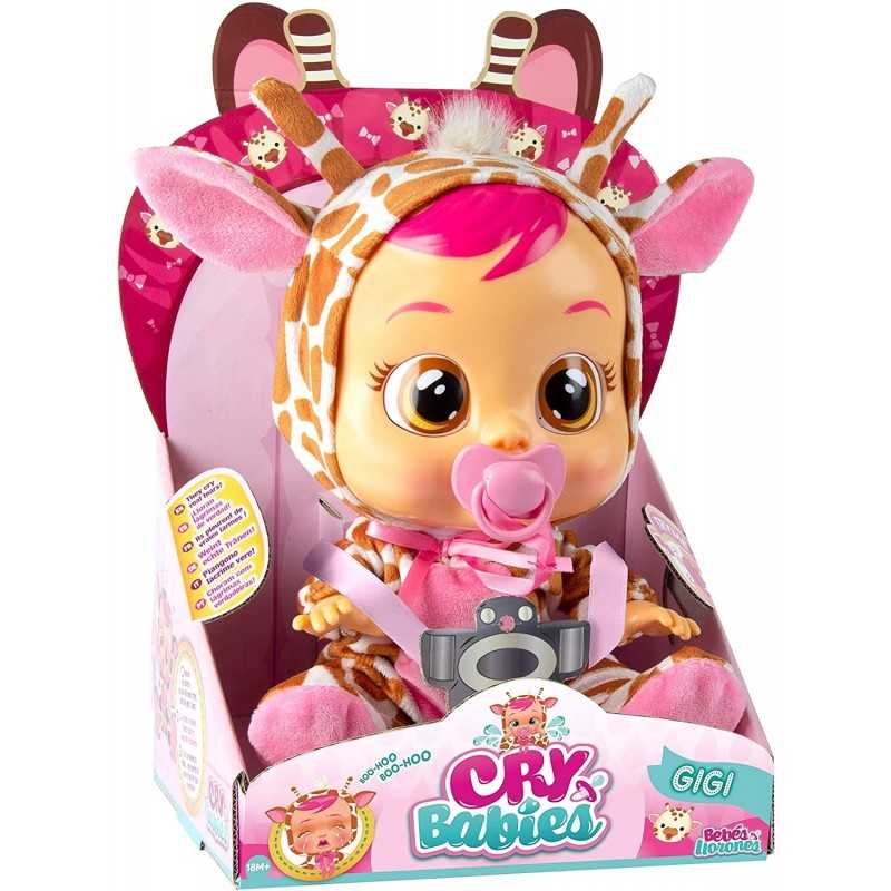 Cry Babies Magic Tears Gigi Giraffa Bambola che Piange 90194 IMC Toys