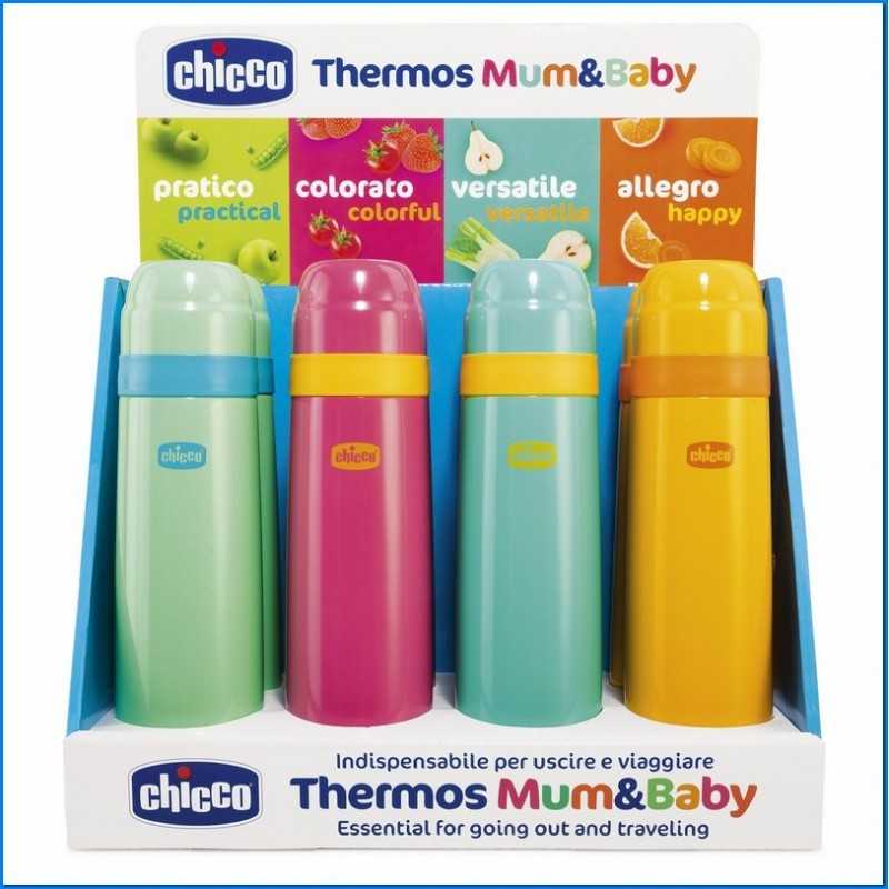 Chicco Thermos Mum & Baby per Liquidi 601831 Colori Assortiti