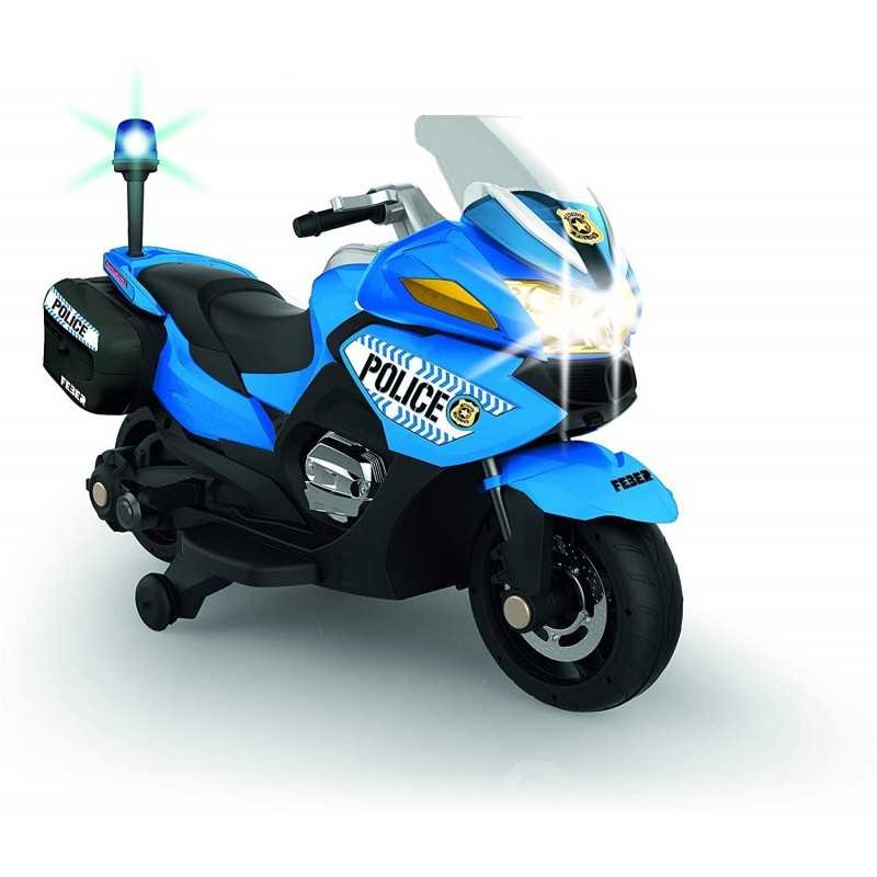 Feber Moto 12V Polizia Elettrica per Bambini 3a+ 800012891