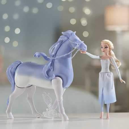 Frozen Cavallo che Cammina Elsa e il Cavallo Nokk Frozen 2 Elettronico  Hasbro 3a+
