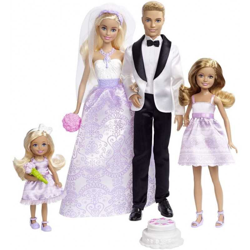 Barbie Ken Matrimonio Romantico DJR88 Mattel 3 Anni+