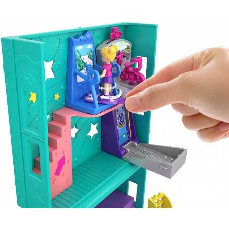 Polly Pocket Salagiochi Playset con Accessori Cofanetto GFP41 Mattel 4a+