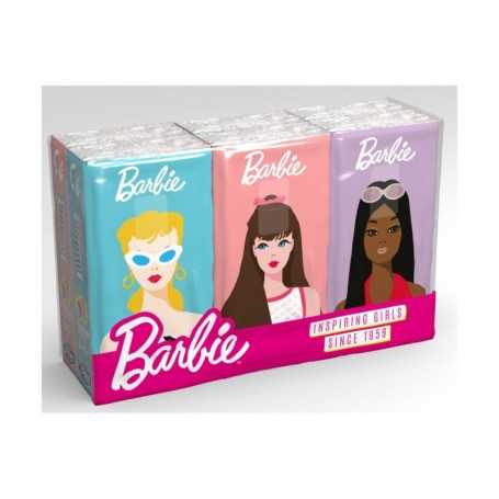 Fazzoletti di Carta Barbie Profumati e Colorati 6 Pacchi 54 Fazzoletti