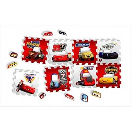 Tappeto Puzzle Cars Disney per Bambini 8 Caselle 21013 Tatamiz Knorr Toys
