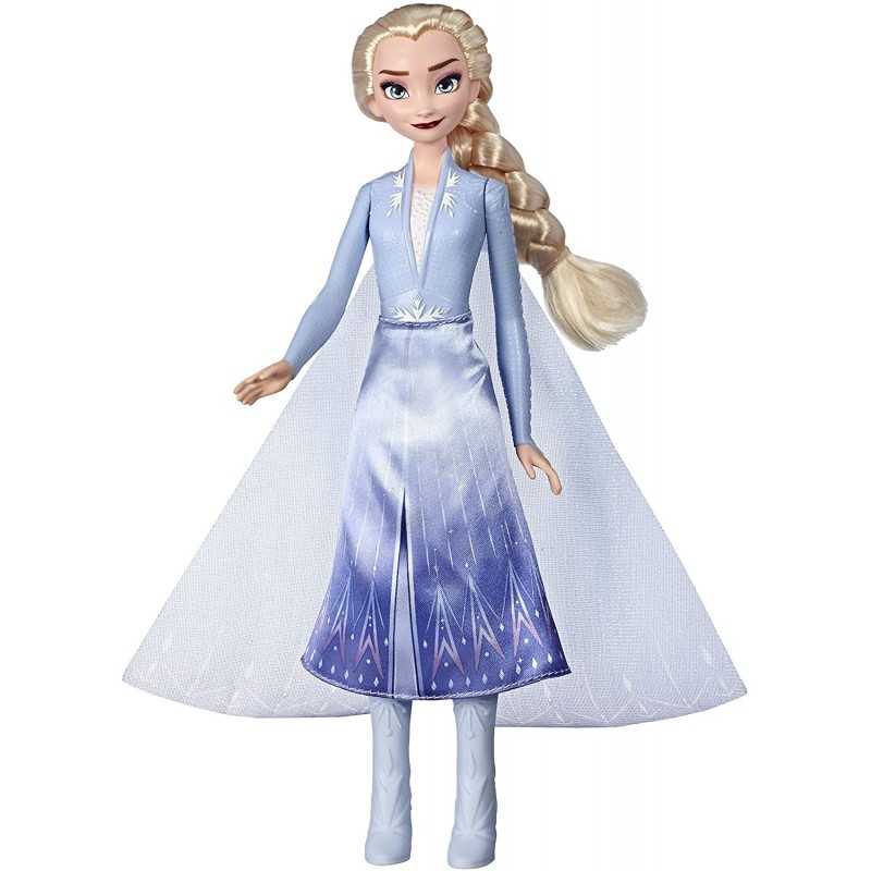 Frozen Elsa Bambola 30 cm con Vestito Luminoso Frozen 2 Disney E7000EU4  Hasbro 3a+