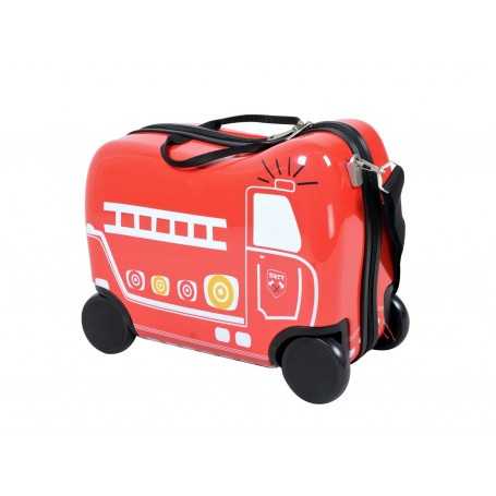 Valigia Cavalcabile per Bambini Pompieri Rossa 18L 1,66 KG OD144728