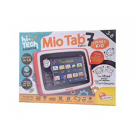 Tablet Bambini Mio Tab 7'' Smart Kid Plus 3-8 anni Educativo 89048 Lisciani