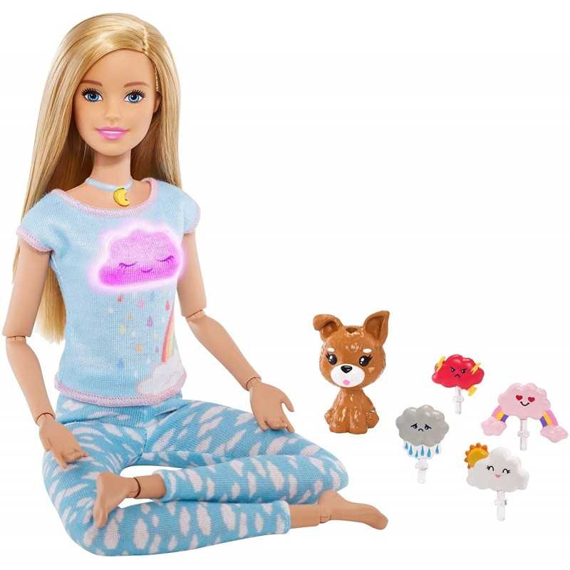 Barbie Yoga Meditazione con Luci e Suoni GMJ72 Mattel 3 anni+
