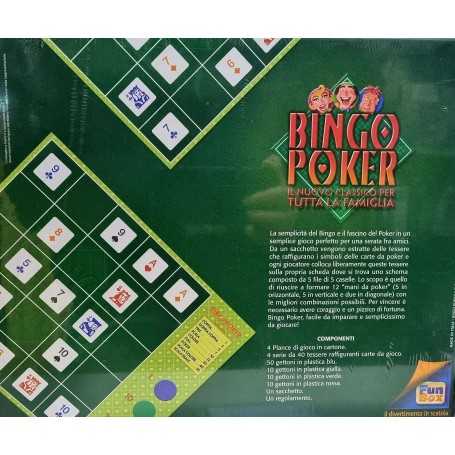 Bingo Poker Gioco da Tavolo 108 Fun Box 12 Anni+