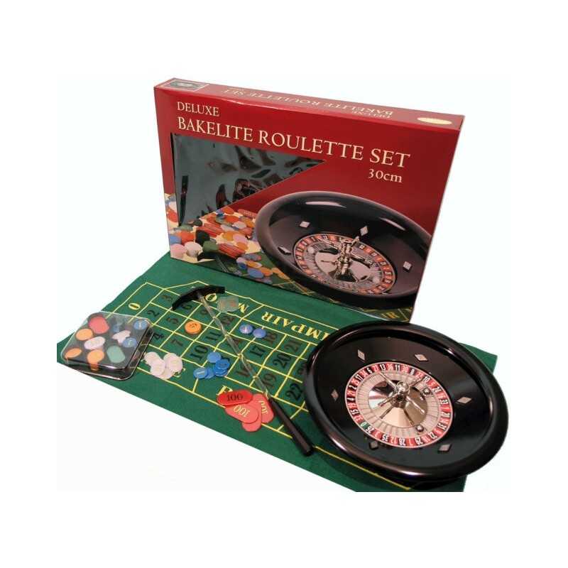 Roulette Gioco da Tavolo Casino Deluxe Set 30 cm Modiano