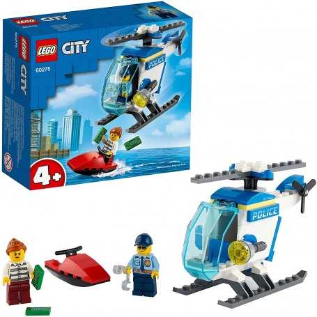 Lego City 60275 Elicottero della Polizia 4 anni+