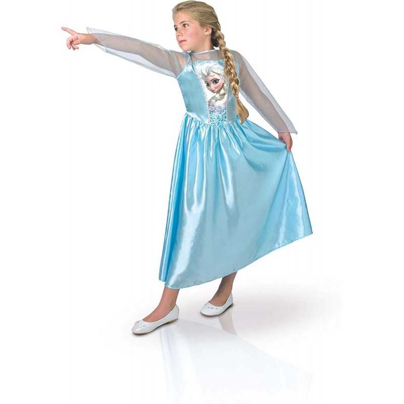 Costume Elsa Frozen 9-10 anni Originale Disney 610494 Rubie's