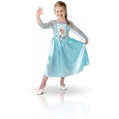 Costume Elsa Frozen 7-8 anni Originale Disney 889542 Rubie's