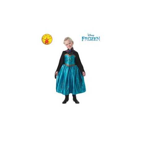 Costume Elsa Frozen 5-6 anni Vestito Incoronazione Elsa con Mantello  Originale Disney 610376 Rubie's