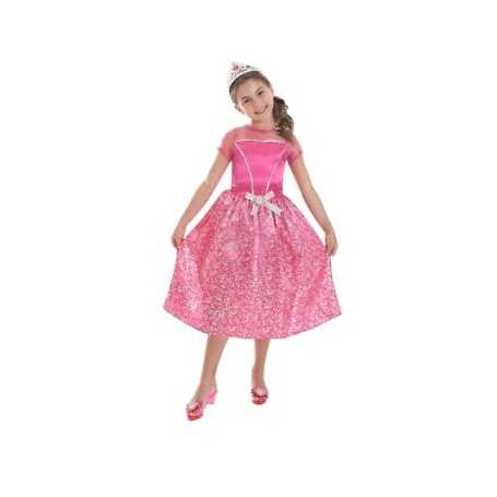 Costume Barbie Principessa 4 anni con Glitter 13730