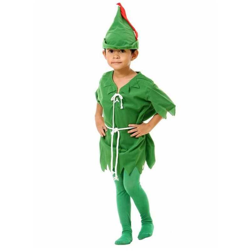 Costume Peter Pan Bambino 6 Anni 25308 DG Crown