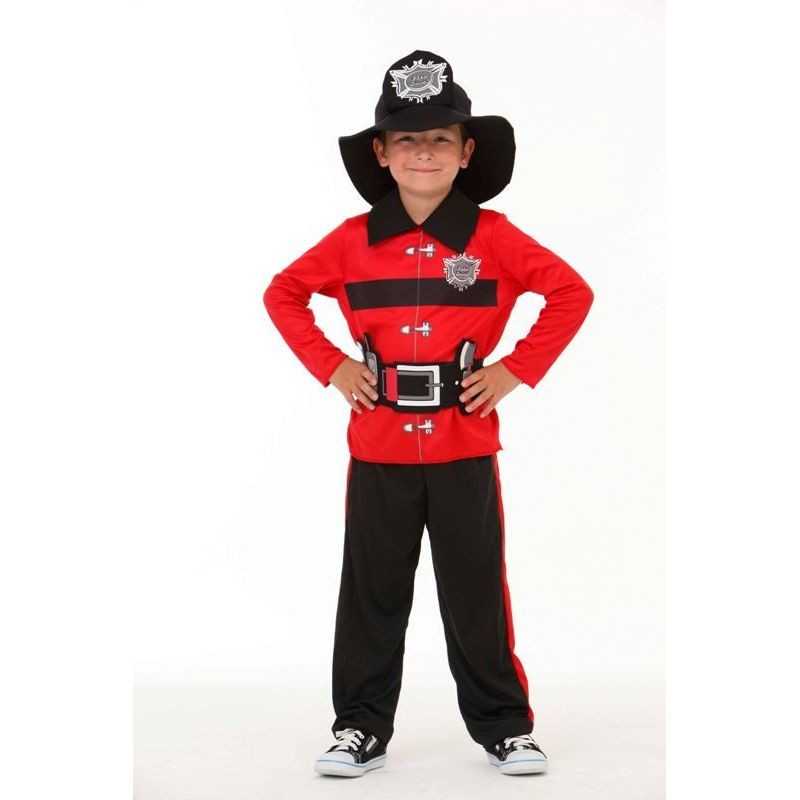 Costume Pompiere Bambino 8-10 Anni 25175R DG Crown