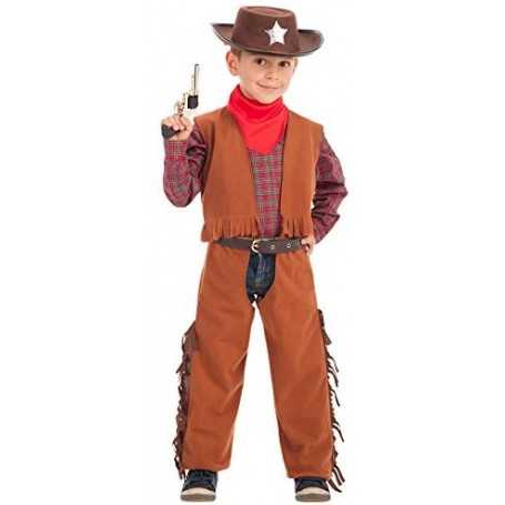Costume Cowboy Bambino 10 Anni 66021 Carnival (Cappello e Pistola NON  inclusi)