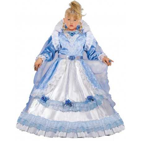 Costume Principessa Cenerentola del Castello 6 anni con Coroncina 57156 Ciao