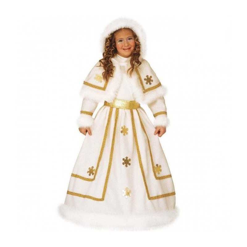 Costume Principessa delle Nevi 5 anni con Cappuccio 3479S Widmann