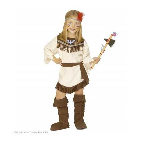 Costume Indiana Bambina 5 Anni 4378G Widmann (Ascia non inclusa)