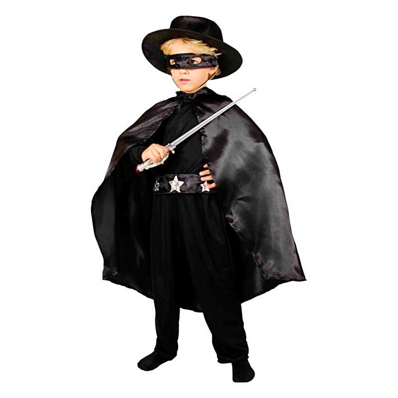 Costume Zorro Bambino 3-4 anni F009-001 Cesar (Spada NON Inclusa)