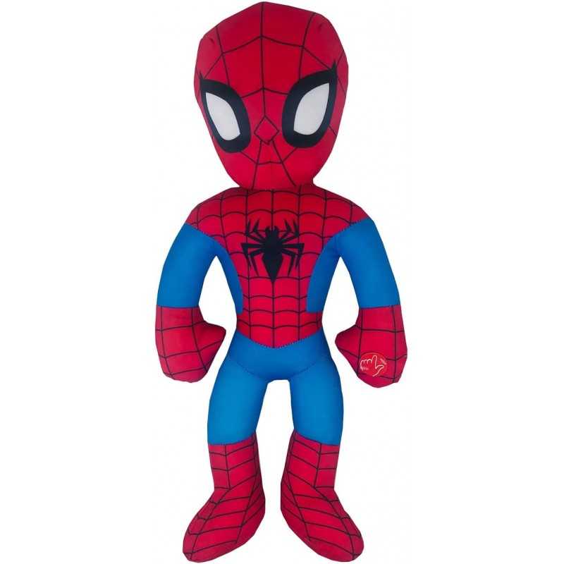 Peluche Spiderman Gigante 50 cm Originale Marvel con Suoni 1 Anno+