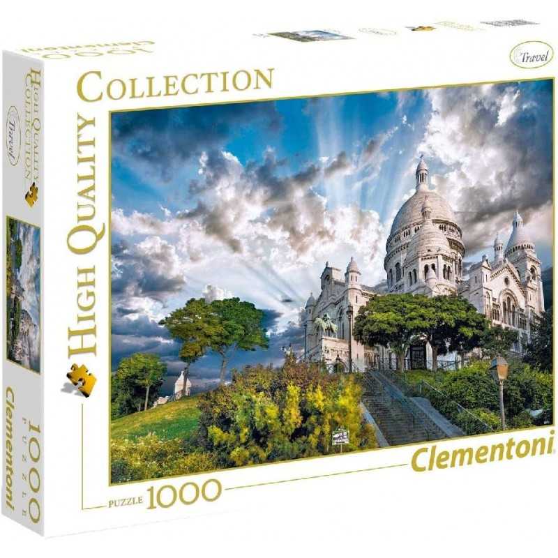 Puzzle 1000 Pezzi Clementoni High Quality Montmartre Collection 69x50 cm  39383