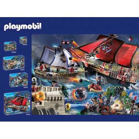 Playmobil 70322 Calendario dell'Avvento Il Covo dei Pirati 5 Anni+