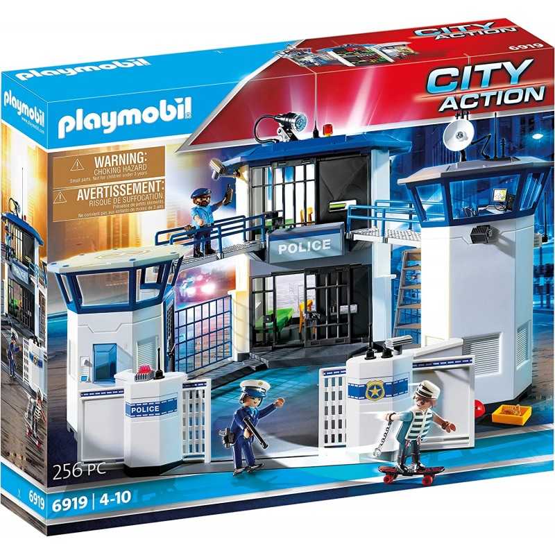 Playmobil 6919 City Action Prigione e Stazione di Polizia 4 Anni+