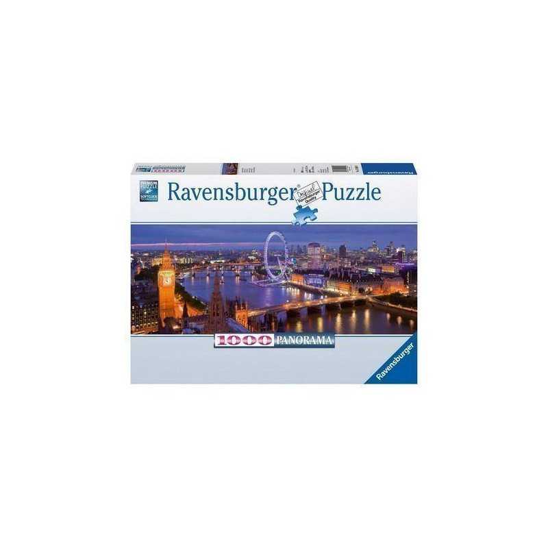 Puzzle 1000 Pezzi Ravensburger Londra di Notte 150649 98 x 37.5 cm