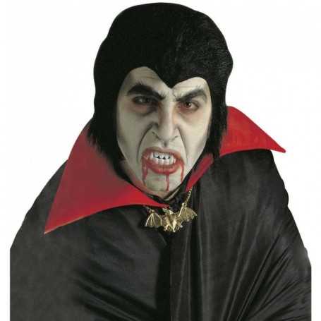 Costume Dracula Bambino Set con Parrucca, Dentiera e Gocce di Sangue 4612D  Widmann