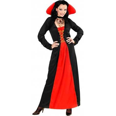 Costume Halloween Vampiro Donna Vittoriana Taglia XL 52-54 00424 Widmann
