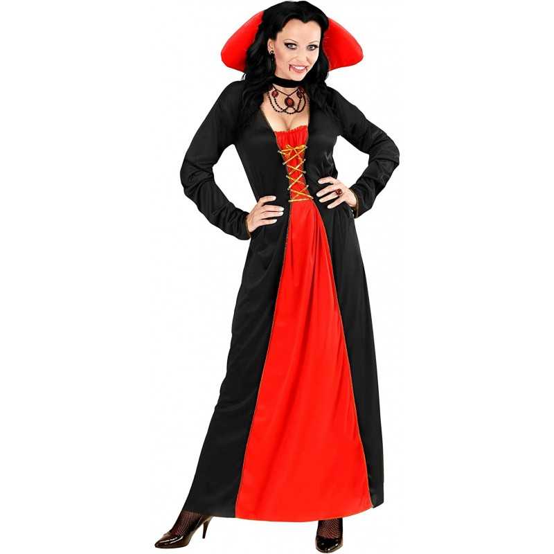Costume Halloween Vampiro Donna Vittoriana Taglia S 42-44 00421 Widmann