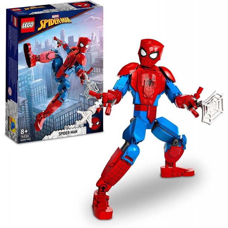 Lego Marvel 76226 Personaggio Spiderman Figura Snodabile 8 Anni+