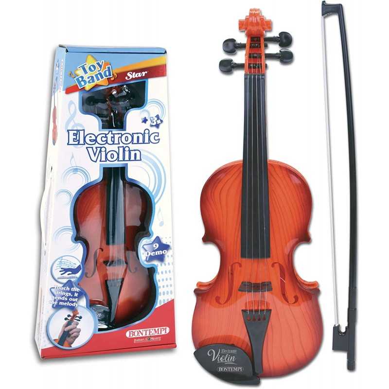 Violino Elettronico Bontempi per Bambini 38 cm 0500 3 Anni+