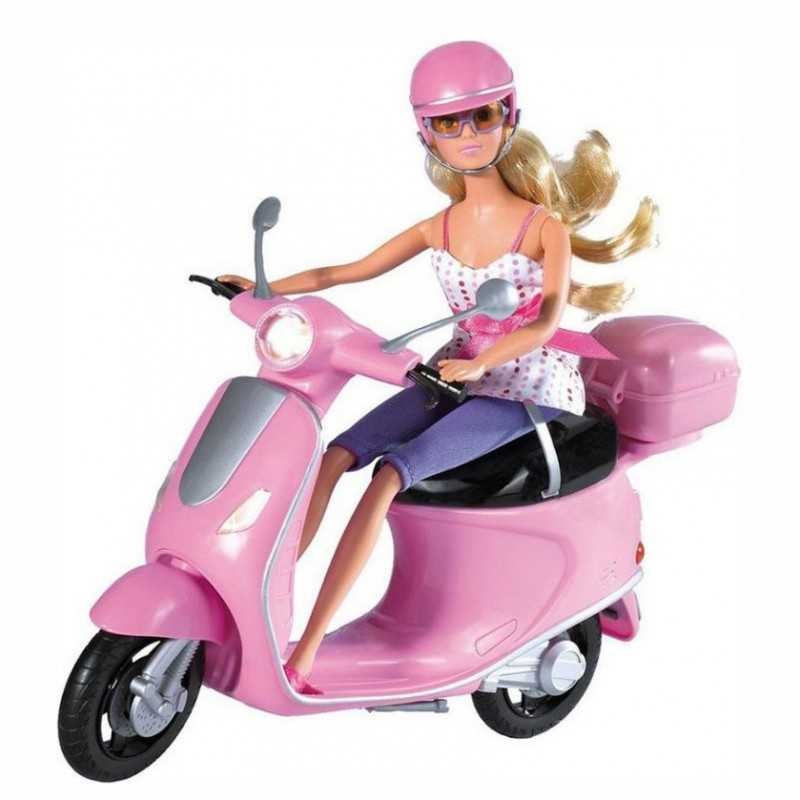 Steffi Love Motorino Scooter con Bambola 105730282 Simba 3 Anni+