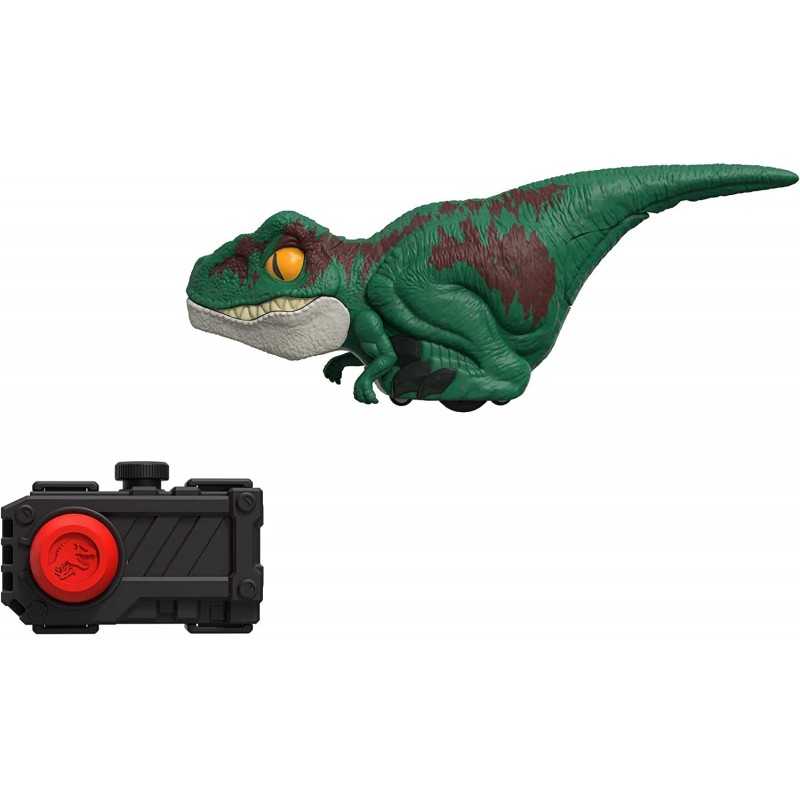 Jurassic World Velociraptor Dinosauro 18 cm Uncaged con Telecomando GYN41  Mattel 4 Anni+