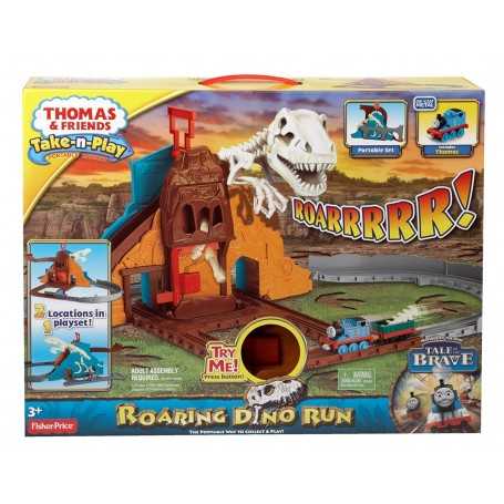Thomas and Friends Pista Thomas e il Dinosauro Ruggente BCX23 Fisher Price  3 Anni+