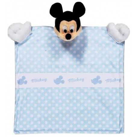 Doudou Topolino Disney Baby per Neonato Azzurro 30 cm 0 Mesi+ Mickey Mouse