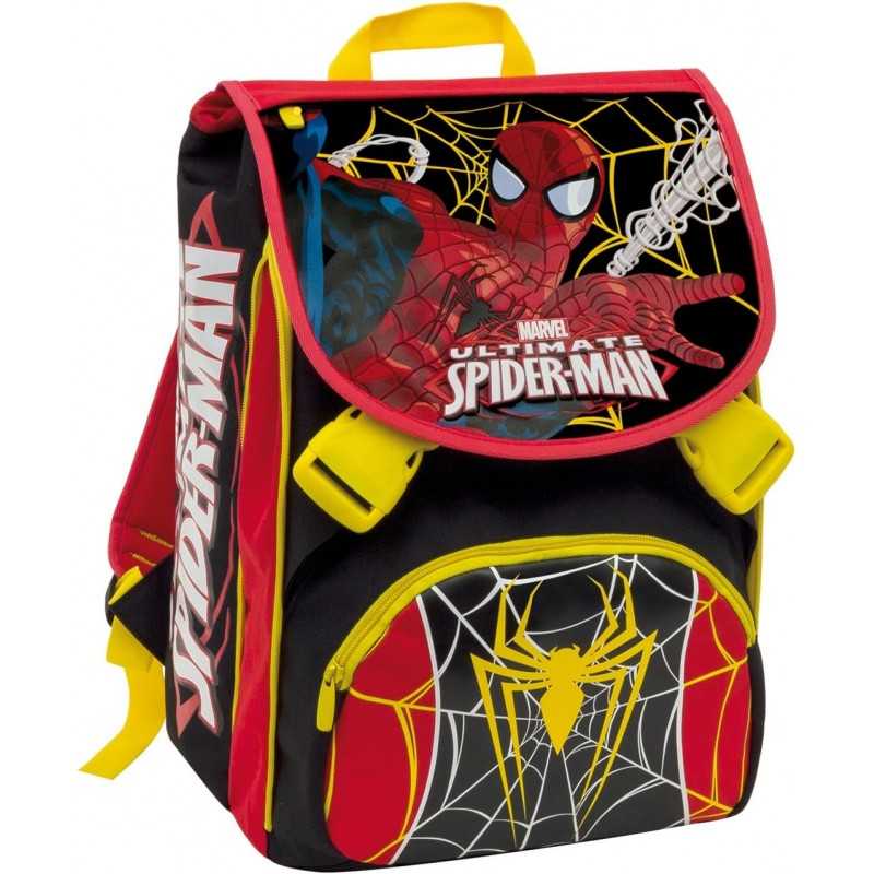 Zaino Scuola Spiderman Seven 40 cm Estensibile 229001604 Marvel