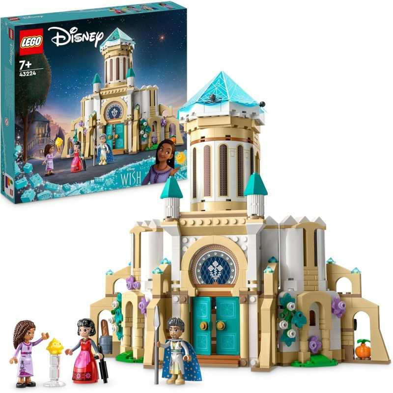 Lego Disney Wish 43224 Il Castello di Re Magnifico 7 Anni+